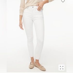 NWT J Crew 10" high-rise skinny jean in signature stretch